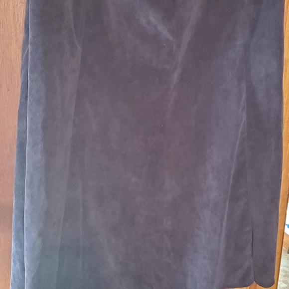 Black Corduroy Skirt - Picture 3 of 3